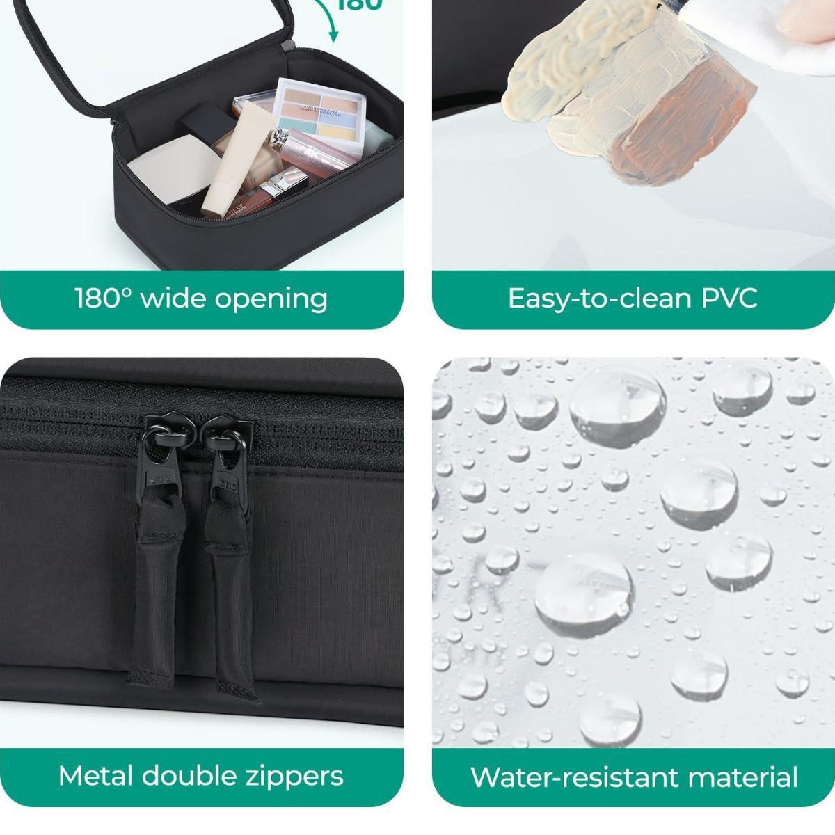 حقيبة مستحضرات تجميل شفافة من  - مراجعة Toiletry Bag Tsa وسعره