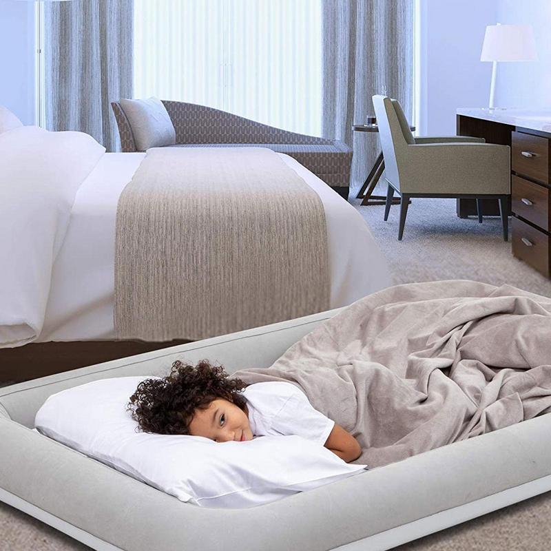 طفل سرير سفر قابل للنفخ مراتب  - مراجعة Travel Accessories Plane وسعره